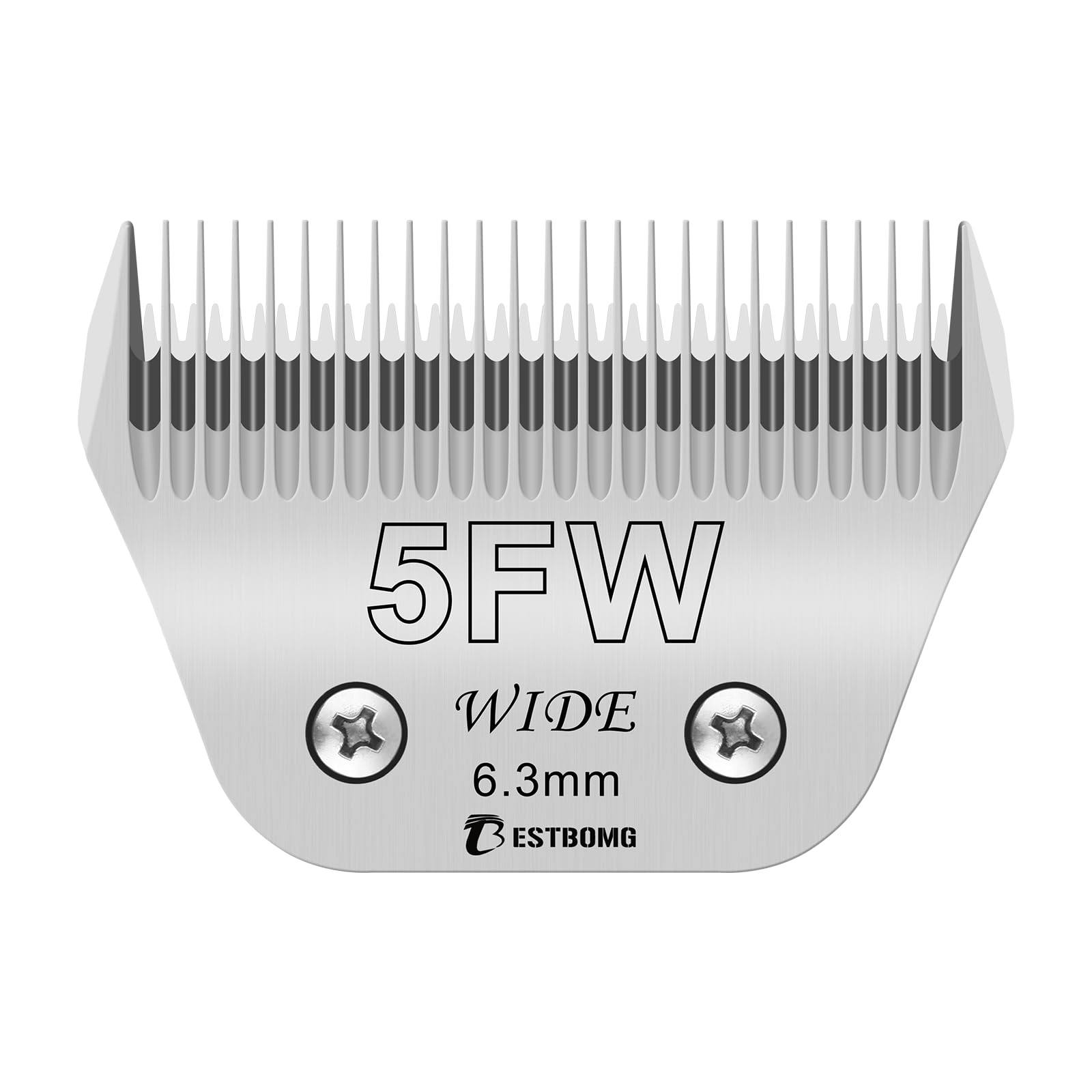 BESTBOMG Dog Grooming Replacement Blade Compatible with Andis/Wahl/Oster Dog Clippers (5FW)