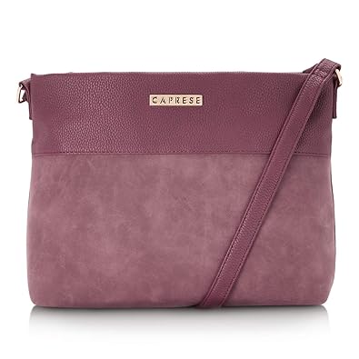 Caprese Glenn Womens Sling Bag (Plum)