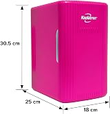 Koolatron Retro Mini Fridge 6L 12V AC/DC Portable Cooler Warmer Pink view 6