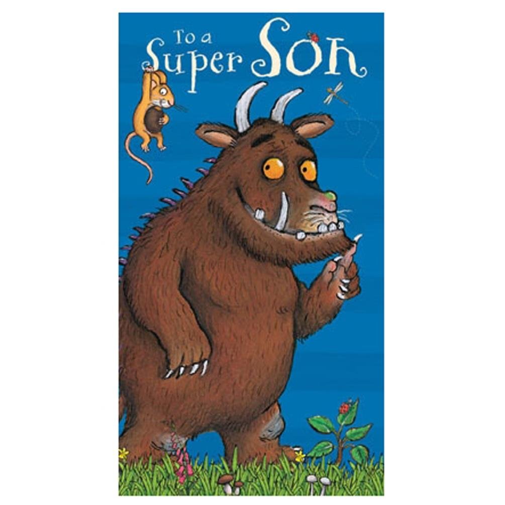 GRUFFALO The Son Birthday Card,Multi,9 x 5 inch