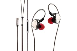 Linsoul 7Hz Salnotes Zero HiFi 10mm Dynamic Driver in-Ear Earphone IEM with Metal Composite Diaphragm Stainless Steel Facepla