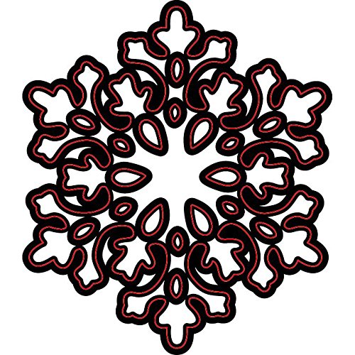 Darice Embossing Essentials Dies, Snowflake Large