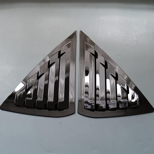 2X Sport Style Gloss Black Quarter Window Scoops Louvers for Nissan Sentra 2013-2019 (Gloss Black), Window Louvers - Canada 2X Sport Style Gloss Black Quarter Window Scoops Louvers for Nissan Sentra 2013-2019 (Gloss Black), Window Louvers - Canada
