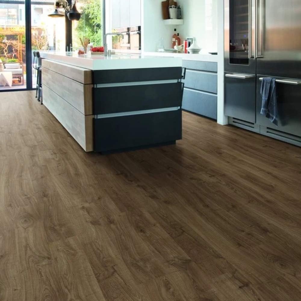 Eligna Oak Newcastle Quick Step Laminate Floor Brown El3582