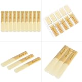 Sovvid Bb Clarinet Reeds 10 Pack Strength 1.5 with Plastic Box view 5