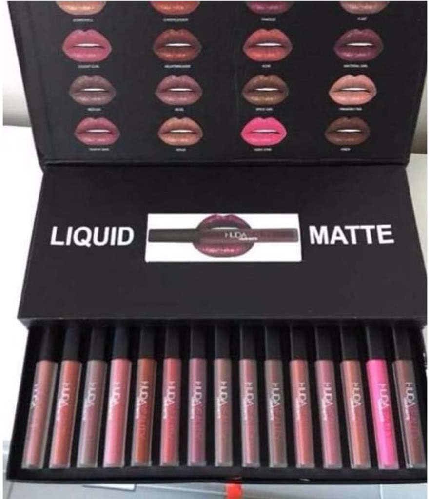 Niks combo of 16 liquid matte lipsticks with original authenticity only by niks