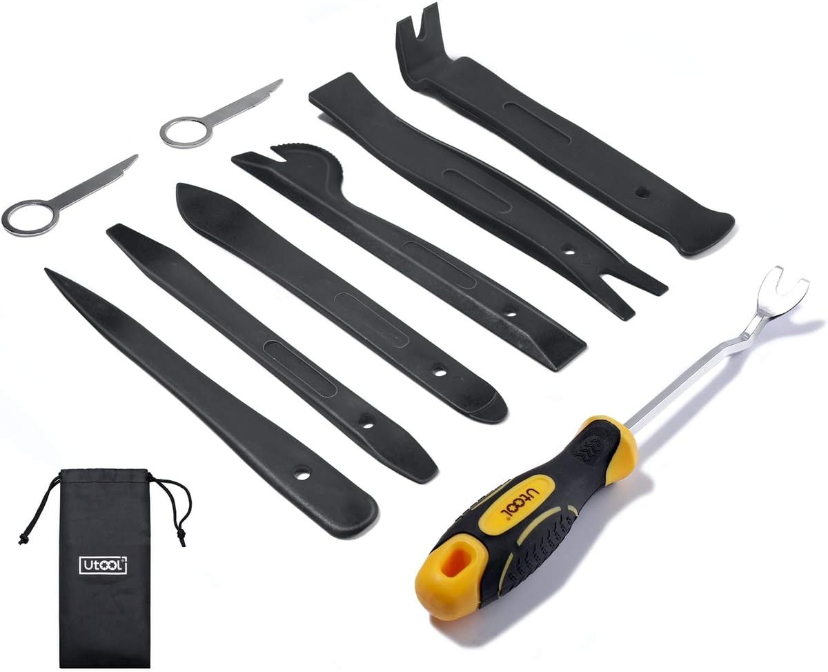 UTOOL Auto Trim Removal Tool 9 Pcs for Car Dash Audio Radio Door Panel