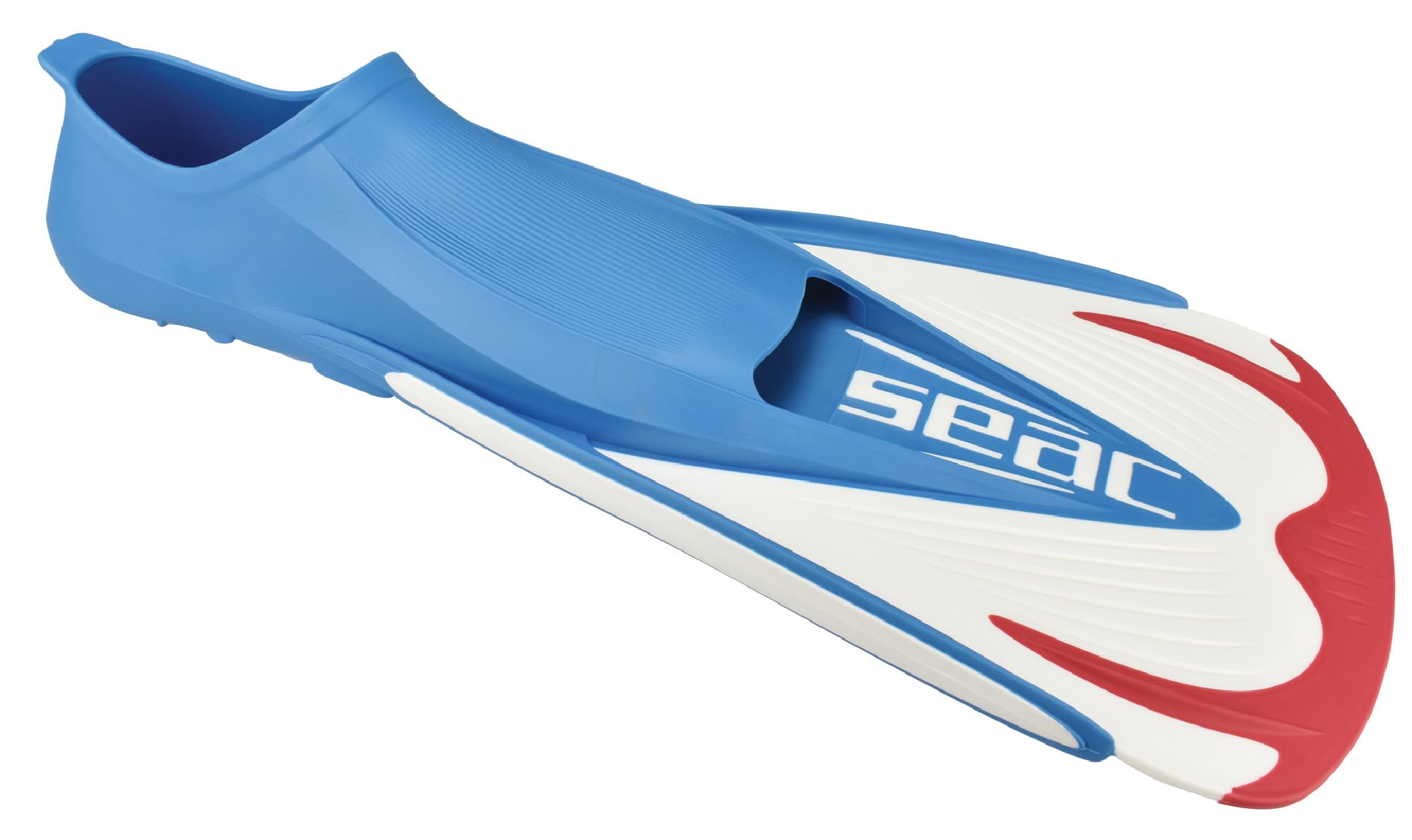 SEAC Unisex's Team Training Fins, RED, 6½-7½UK