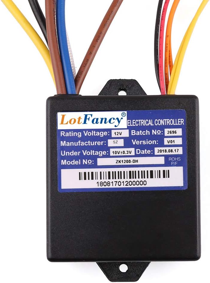 7 with Controller 12V LotFancy Connectors Parts Scooter Razor