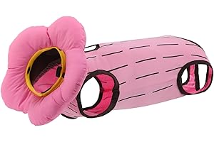 EMUST 2PCS Cat Recovery Suit, Cat Surgery Suit for Abdominal Wounds, Adjustable Flower Neck Cone Collar Soft, Cats Onesie After Surgery for 4-8lb(Pink, M)
