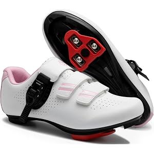 Cycling Shoes for Men Women,Compatible with Pelaton Bike Delta Cleats | Unisex Outdoor Spin Cycling Shoes Indoor Road Bike Ri