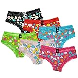 Angelina 6-Pack Cotton Spandex HipHuggers