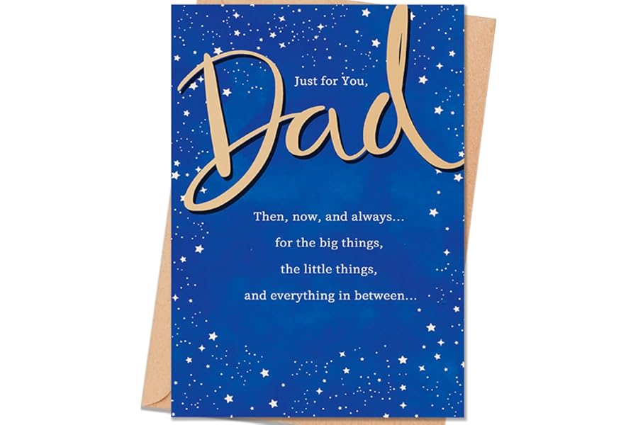uugtcard Father's Day Card Gift for Dad, Fathers Day Card from Son Daughter