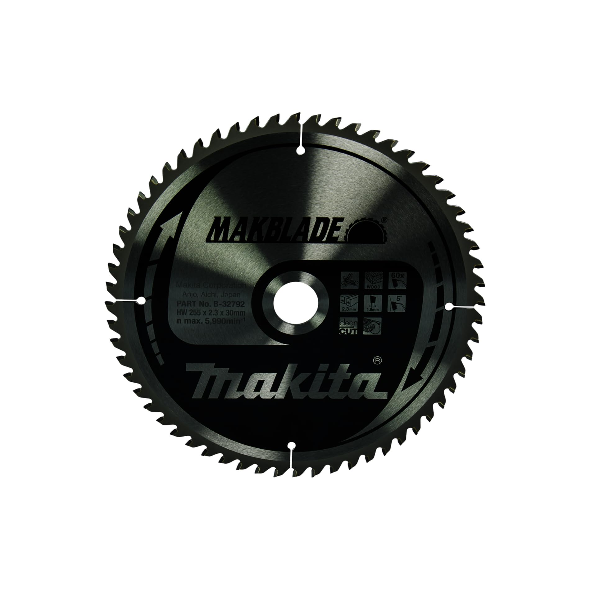 Makita B-32792 Makblade 255x30x60T