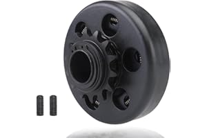 AuInLand Go Kart Clutch 1" Bore 14 Tooth, Go Kart Centrifugal Clutch, for 40/41/420 Chain Mini Bike Engine