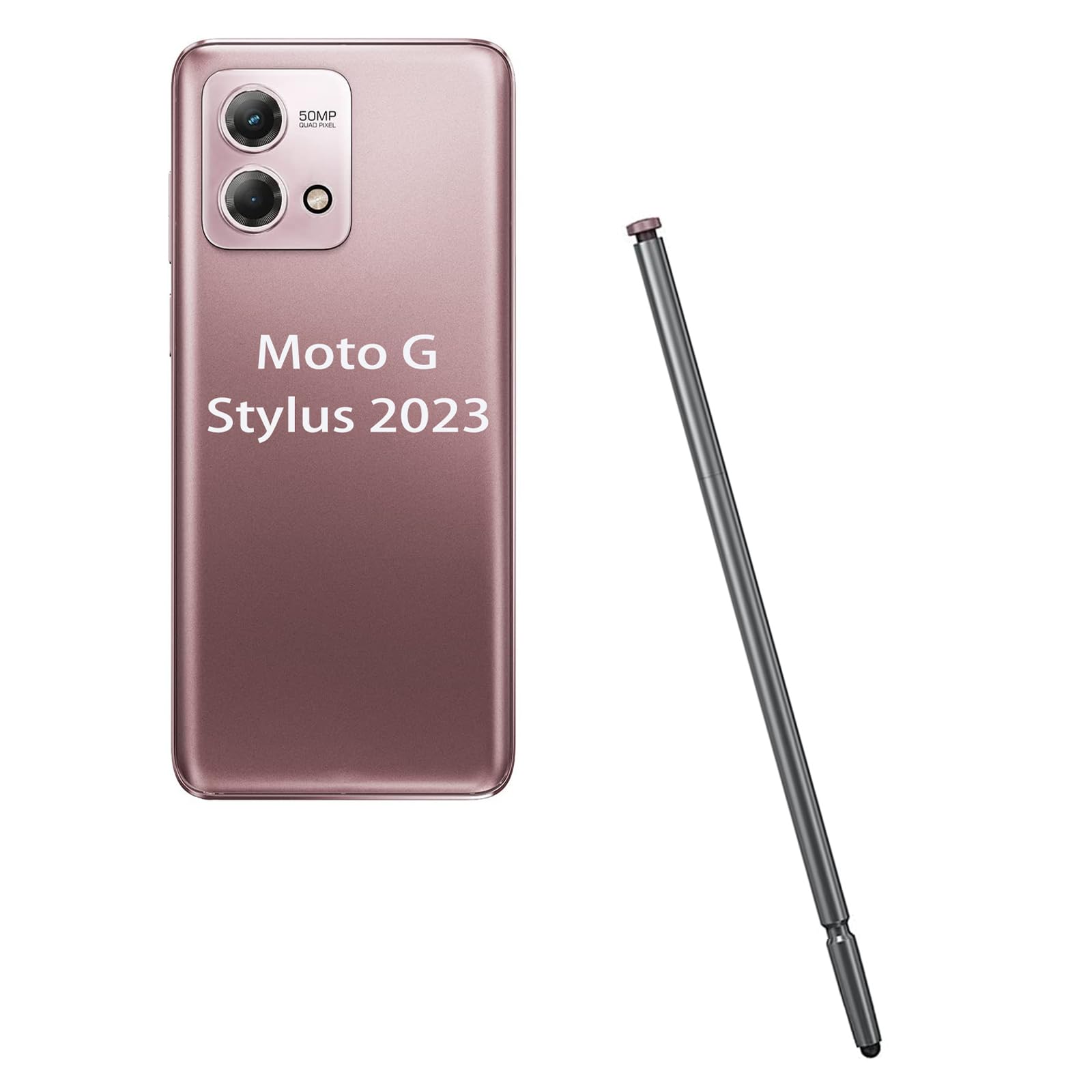 Photo 1 of G Stylus 2023 Pen for Moto G Stylus 2023 Stylus Pen Replacement for Motorola Moto G Stylus 5G (2023), Glam Pink