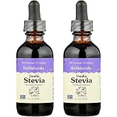 NuNaturals Liquid Stevia Sweetener, Vanilla, 2oz (2-Pack)