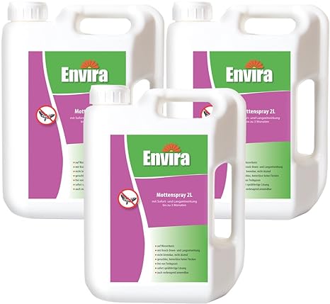 ENVIRA Spray zur Mottenvernichtung 3x2Ltr