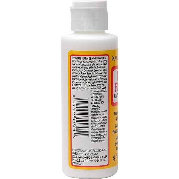 MOD PODGE MATTE SEALER, GLUE & FINISH: ALL-IN-ONE CRAFT SOLUTION- QUICK DRY, EASY CLEAN, FOR WOOD, PAPER, FABRIC & MORE. NON-TOXIC – CRAFT WITH CONFIDENCE, MADE IN USA, 4 OZ., PACK OF 1