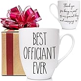 VLUG Wedding Officiant Mug Gifts, Funny Bride Groom Thank You Gift, Best Officiant Ever Gifts from Couple, Officiants Gift for Wedding Day