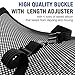 Lumbar Support Pillow for Office Chair and Car Back Support - Double Adjustable Straps and Breathable Mesh for All-Day Comfort, Lower Back and Sciatica Pain Relief