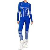 Yousify Womens Thermal Underwear Sets Winter Ski Breathable Long Johns with Long Sleeve Shirts Base Layer Sets