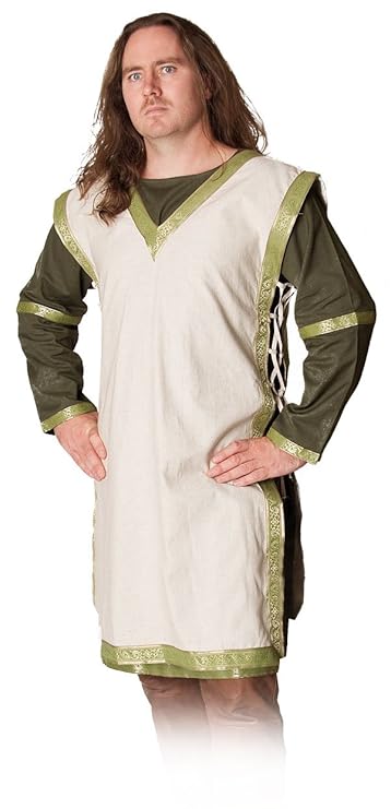 Bäres Mittelalter Tunika - Herren Elfentunika XXL/olive