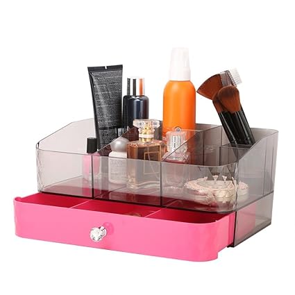 Amazon Com Gototop Jewelry Makeup Drawer Organizer Acrylic