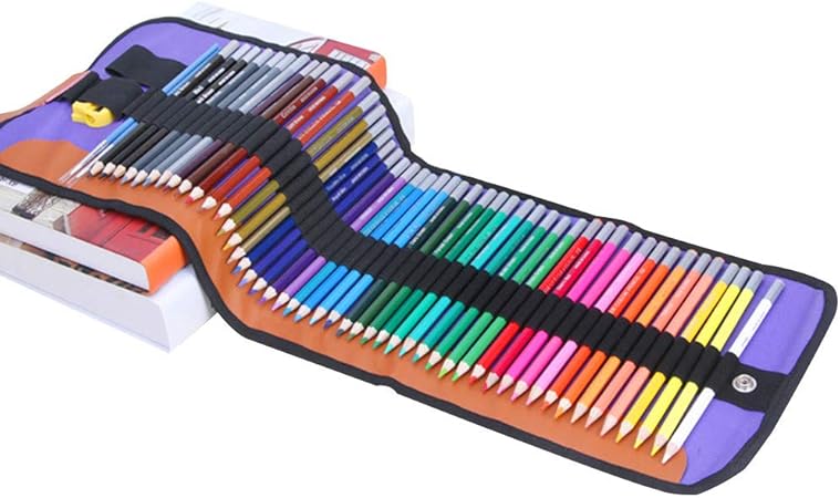 Amazon Xirinkk 色鉛筆 水溶性色鉛筆 48色セット 両用 塗り絵用鉛筆セット 水彩画色鉛筆セット 収納ケース 梱包ベルト付き 腰に繋げる 鉛筆削り付き 2点ペンブラシ 文房具 オフィス用品 文房具 オフィス用品