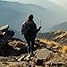 HUKOER 35L/45L Military Tactical Backpack -Tactical Assault Molle Rucksacks Waterproof Expandable Hunting Backpack Outdoor Daypack for Hiking Camping Trekking Hunting Bag (Black-45L)