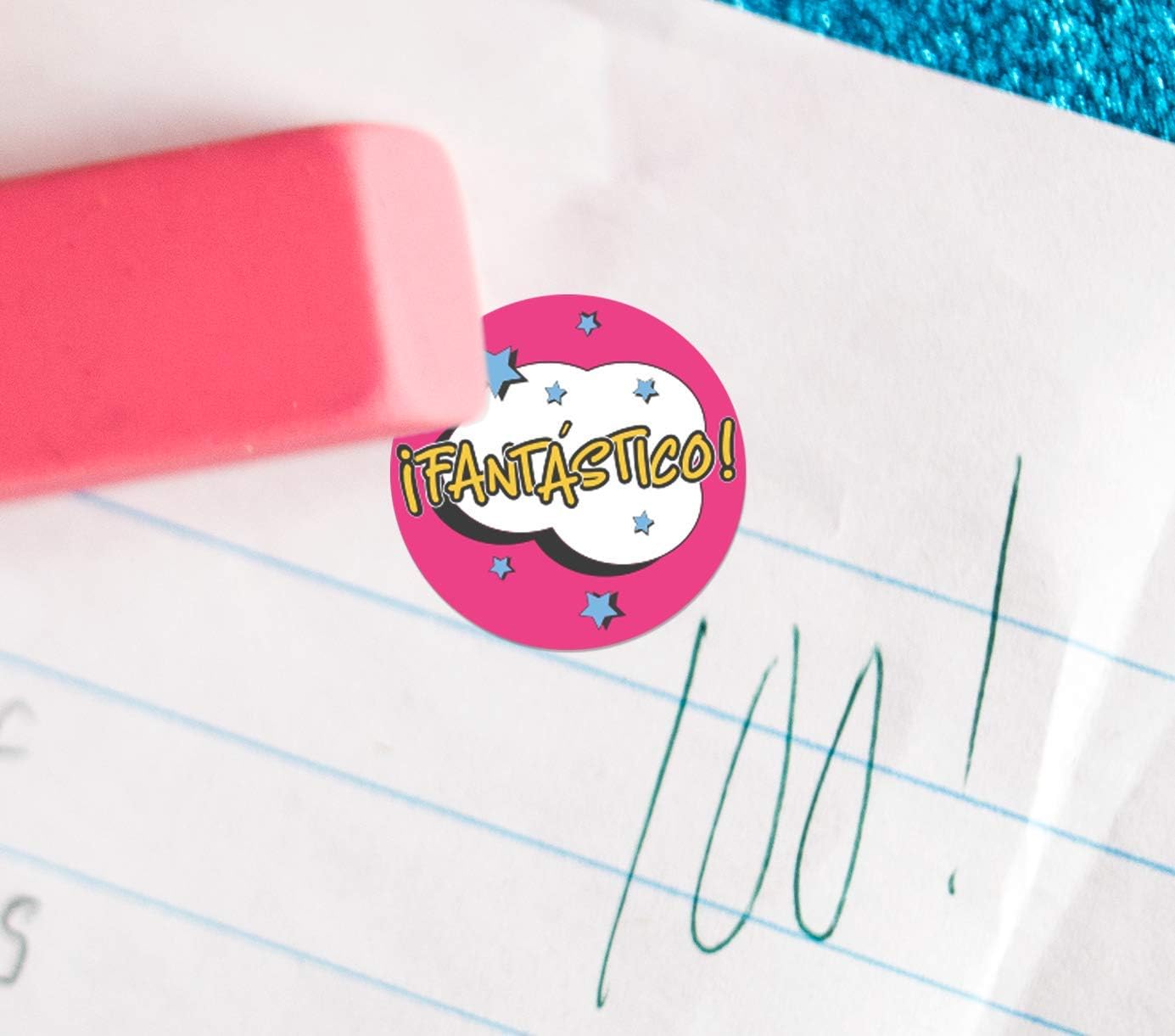 S&O Spanish Stickers for Teachers and Parents! 1008 Pegatinas de Recompensa para Ninos. 9 Assorted Designs - Image 4