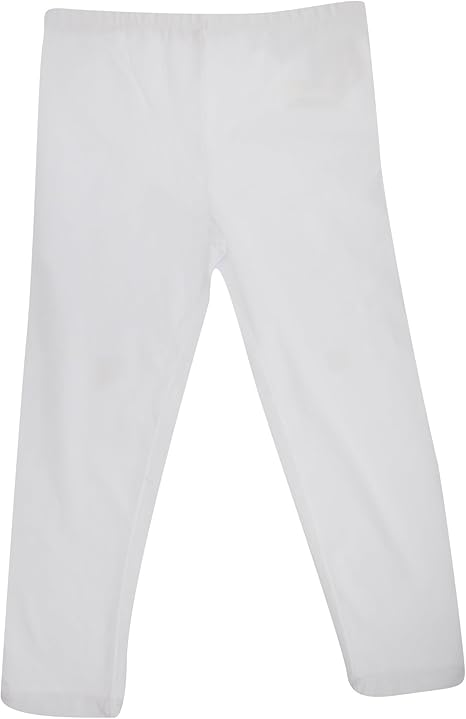 baby girl leggings white