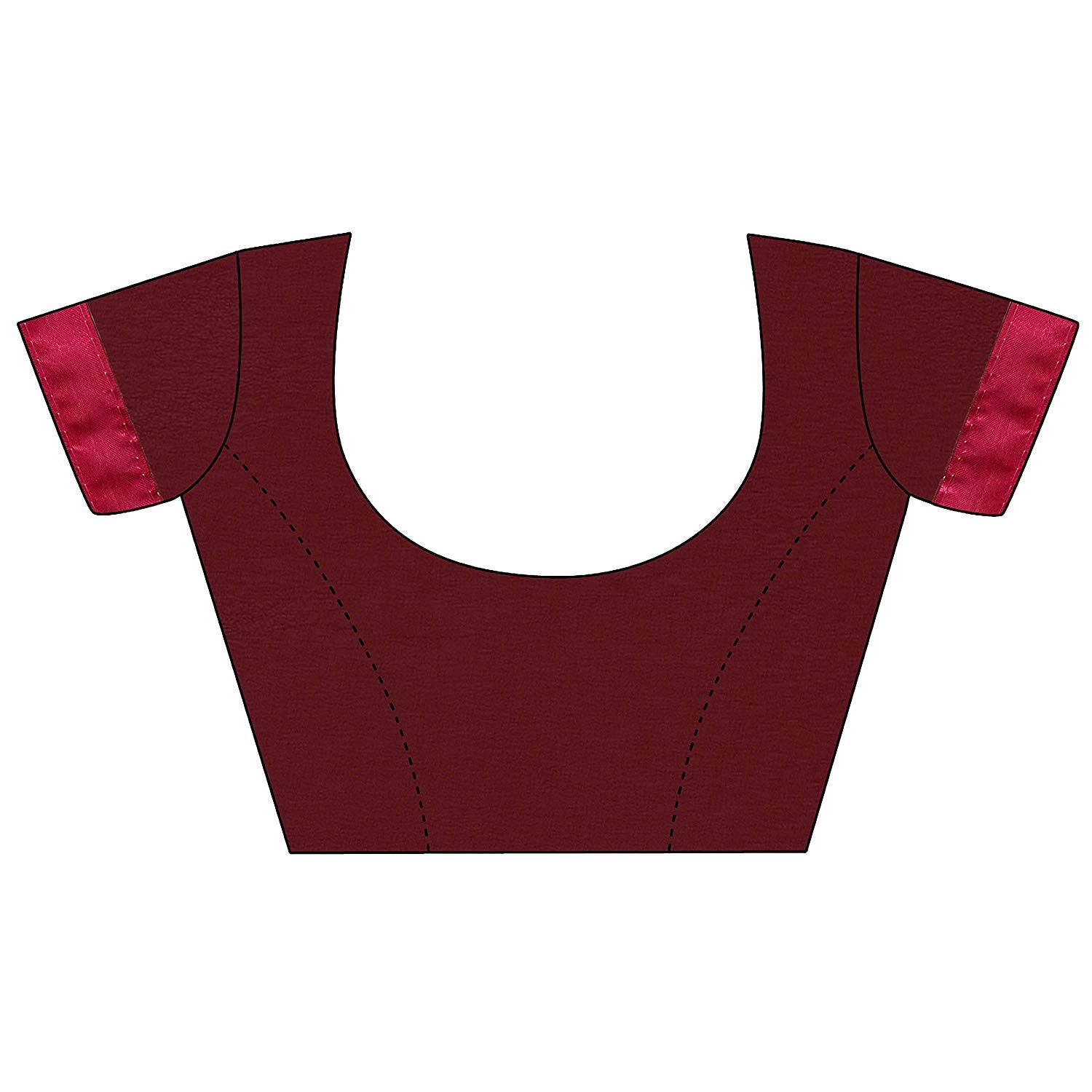 magneitta women's georgette solid ruffle saree