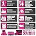 PRO Packing Cubes Lightweight Travel - Packing for Carry-on Luggage, Suitcase and Backpacking Accessories Set, Bubblegum Pink - 4 Piece