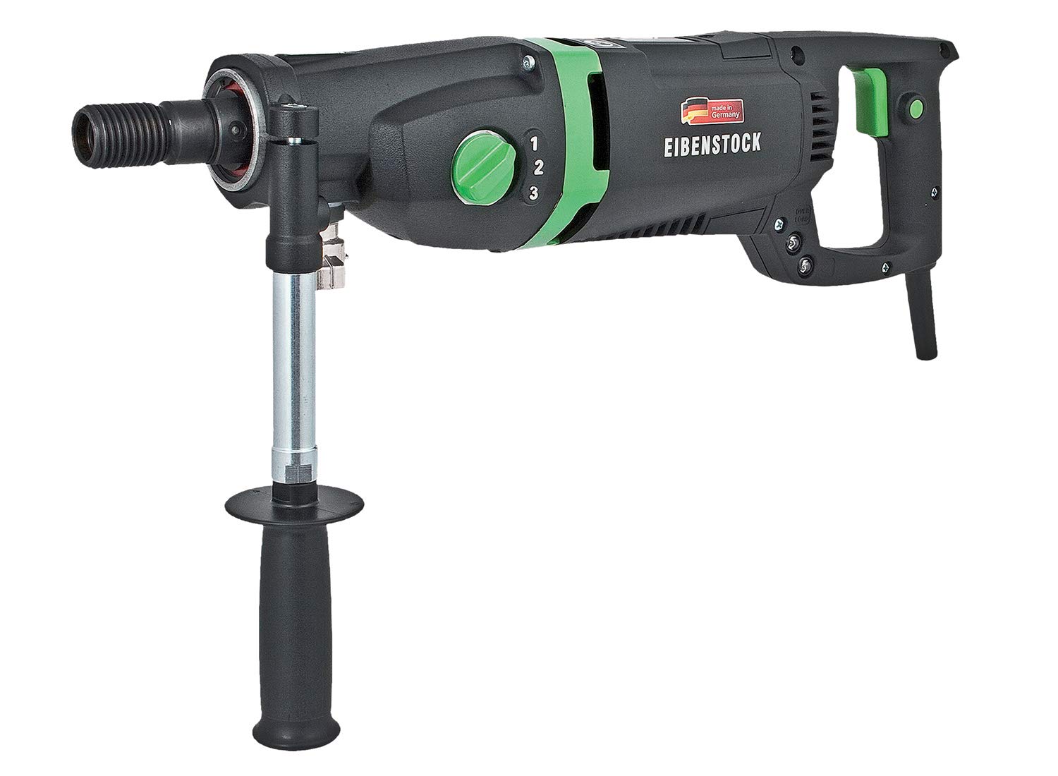 CS Unitec ETN 162/3 P, 6-3/8" Capacity Concrete Core Drill, Wet/Dry Diamond Core Drill, 3-Speed for Concrete Brick, Block - Image 3