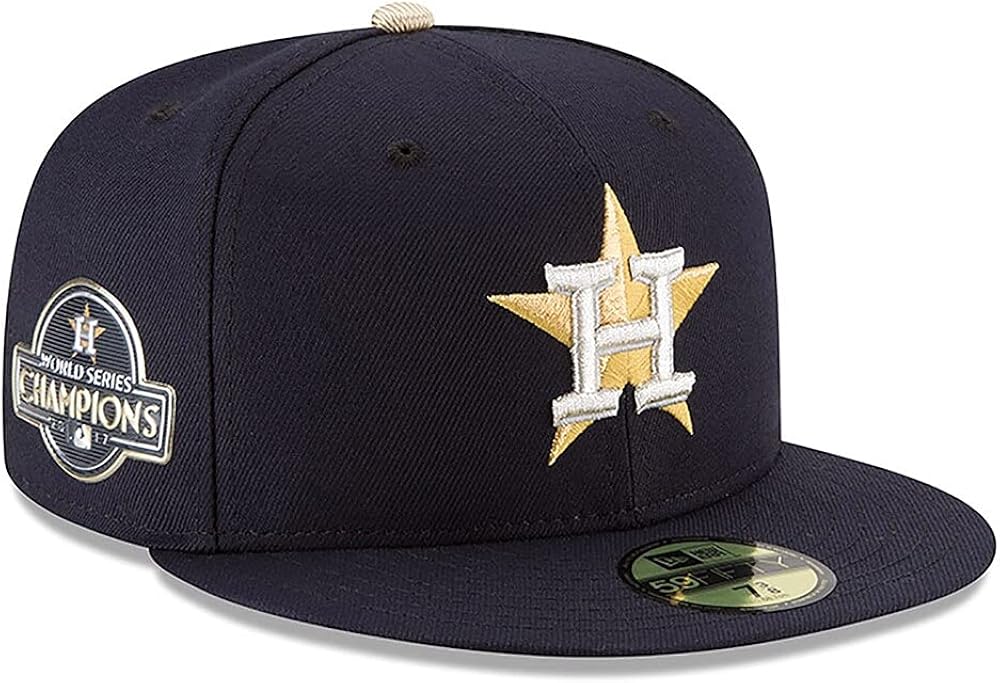 New Era Houston Astros 59FIFTY 2017 World Series Champions Gold Program
