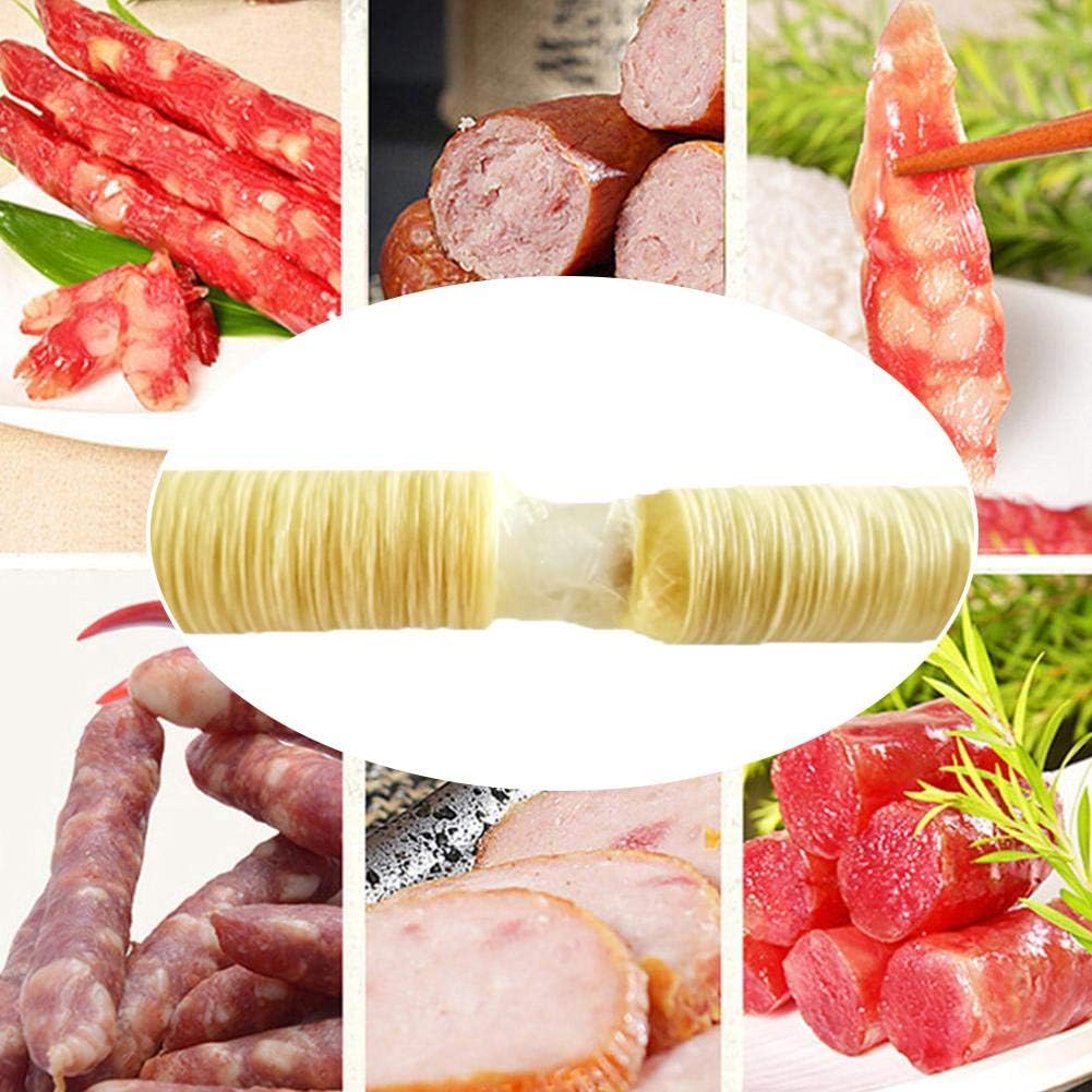 Childlike 14M20MM Sausage Casing Skin Dried Sausage Hot Dog Collagen Wrapping polite