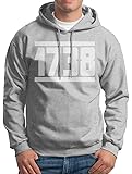 FDLB Mens 1738 Hiphop Casual Style Hoodie Hoodies Black
