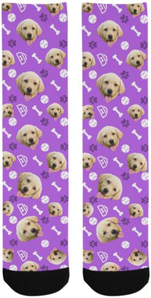 Customized Dog Socks Custom Pet Socks Turn your Dog Picture into Custom Socks Cat Socks Unisex