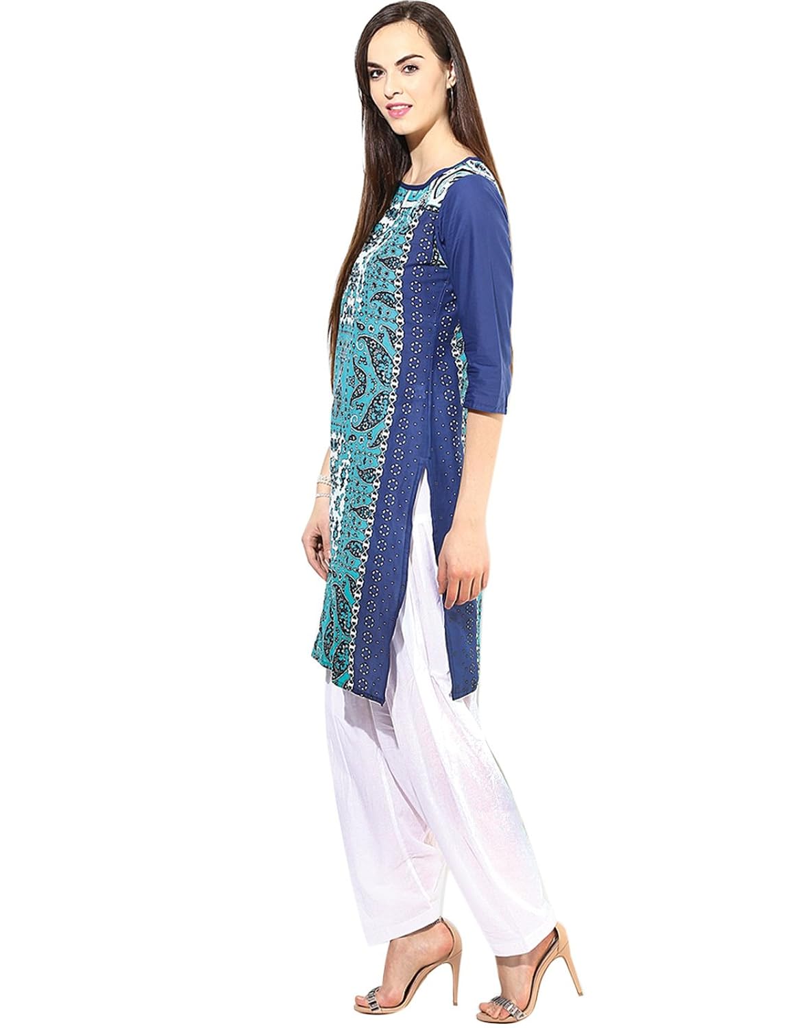 jaipur kurti women's straight salwar suit
