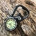 Backpacker Belt Fob Watch Black Tone with Compass and Bottle Opener