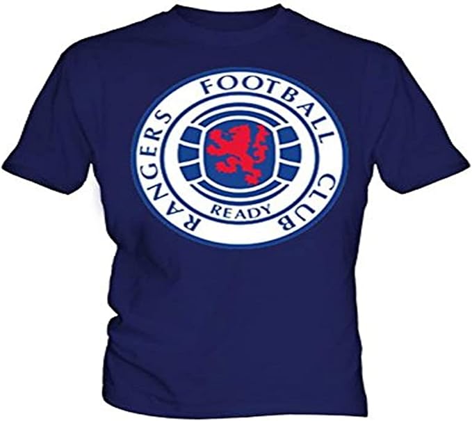 Glasgow Rangers 3 Men's Blue T Shirt, Blue, M Amazon.de Bekleidung