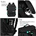 Laptop Backpack,SOCKO Multifunctional Unisex Luggage & Travel Bags Knapsack,rucksack Backpack Hiking Bags Students School Shoulder Backpacks Fits Up to 17.3 Inch Laptop Macbook Computer,Black