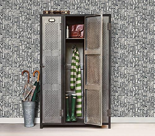 Galerie G56206 Steampunk Wallpaper, Silver/Grey, Full roll (10M x 53 cm) - Image 4
