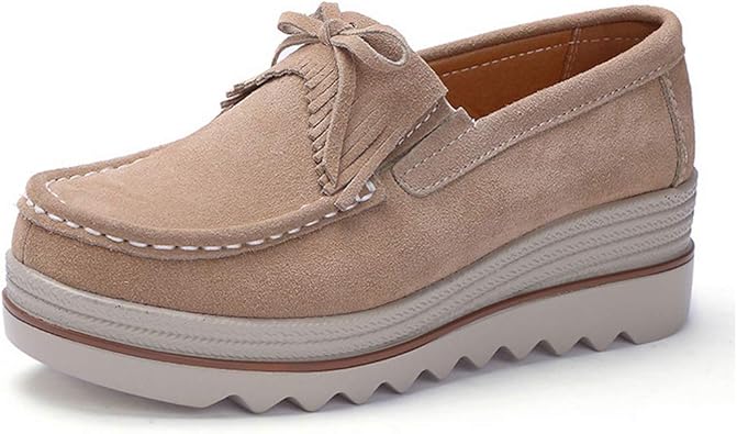 platform moccasin shoes