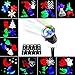 slashome Christmas LED Projector Light with 10 Pattern Waterproof Snowflake Dynamic Slides, Multi