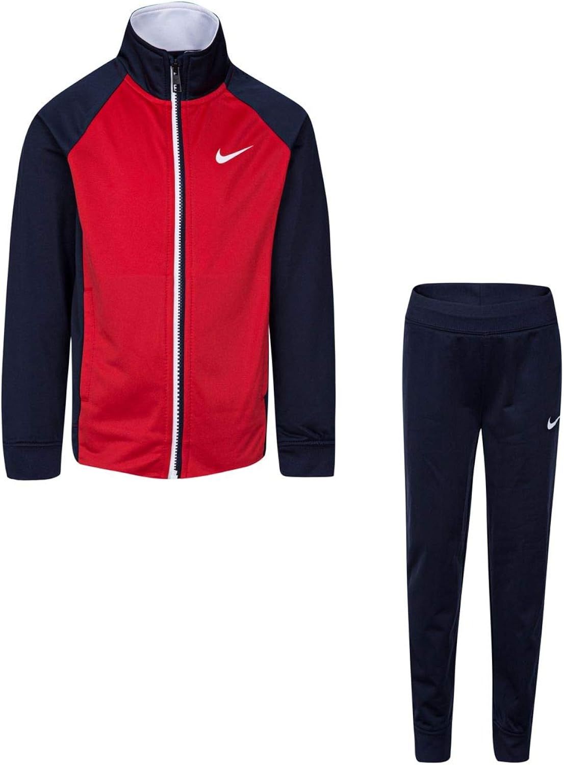 nike front zip colorblock jacket