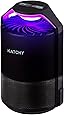 KATCHY Indoor Insect and Flying Bugs Trap Fruit Fly Gnat Mosquito Killer with UV Light Fan Sticky Glue Boards No Zapper Black, Manual
