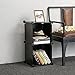 C&AHOME Cube Storage, 2-Cube Organizer Units, Plastic Closet Storage Shelves, DIY Book Shelf, Modular Bookcase, Cabinet Ideal for Bedroom, Living Room, Home Office, 12.4