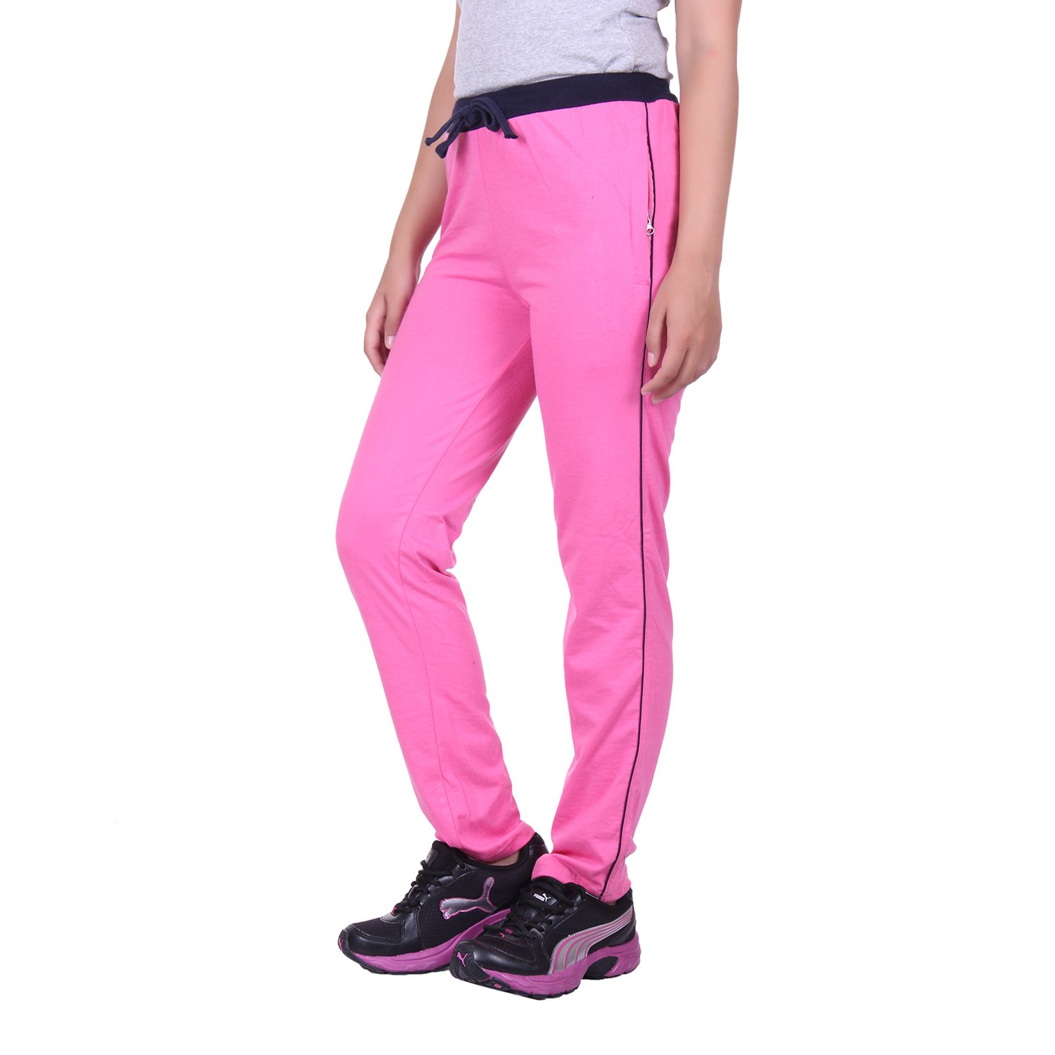 dfh women's cotton track pant